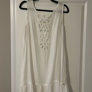 Roxy Cream cover-up dress